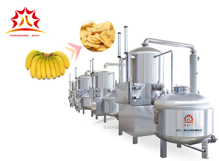 Banana Chips Vacuum Fryer