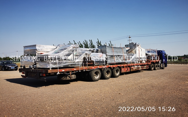 Load and transport vacuum frying machines for vacuum frying fruit chips project